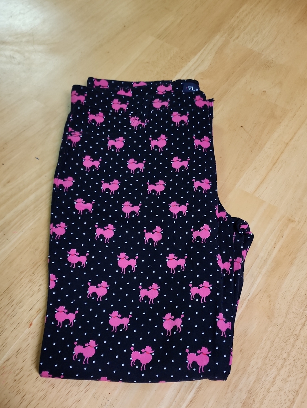 NWT The Children's Place Girls Pink Poodle Polka Dot Pants Size 14 - Picture 6 of 8